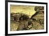 Valley Thick with Corn, 19th Century-Samuel Palmer-Framed Giclee Print