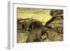 Valley Thick with Corn, 19th Century-Samuel Palmer-Framed Giclee Print