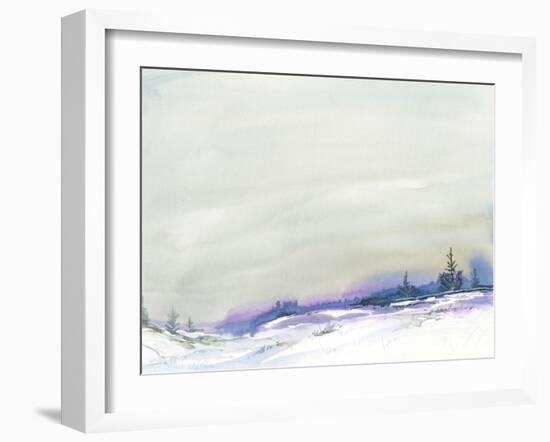 Valley Trees-null-Framed Giclee Print