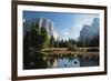 Valley View of El Capitan, Cathedral Rock, Merced River in Yosemite National Park, California, USA-Dee Ann Pederson-Framed Photographic Print