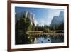 Valley View of El Capitan, Cathedral Rock, Merced River in Yosemite National Park, California, USA-Dee Ann Pederson-Framed Photographic Print