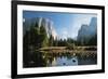 Valley View of El Capitan, Cathedral Rock, Merced River in Yosemite National Park, California, USA-Dee Ann Pederson-Framed Photographic Print