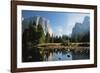 Valley View of El Capitan, Cathedral Rock, Merced River in Yosemite National Park, California, USA-Dee Ann Pederson-Framed Photographic Print