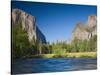 Valley View with El Capitan, Yosemite National Park, CA-Jamie & Judy Wild-Stretched Canvas