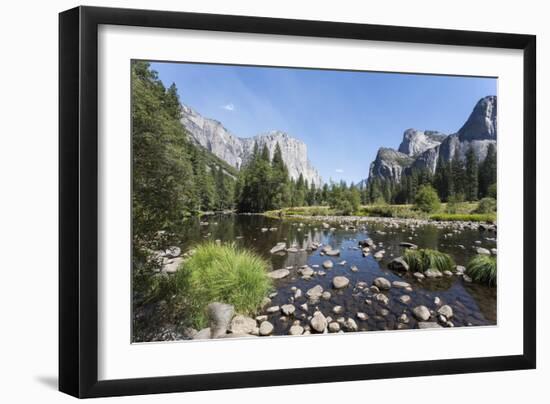 Valley View with El Capitan, Yosemite National Park, California, Usa-Jean Brooks-Framed Photographic Print