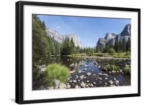 Valley View with El Capitan, Yosemite National Park, California, Usa-Jean Brooks-Framed Photographic Print