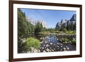 Valley View with El Capitan, Yosemite National Park, California, Usa-Jean Brooks-Framed Photographic Print