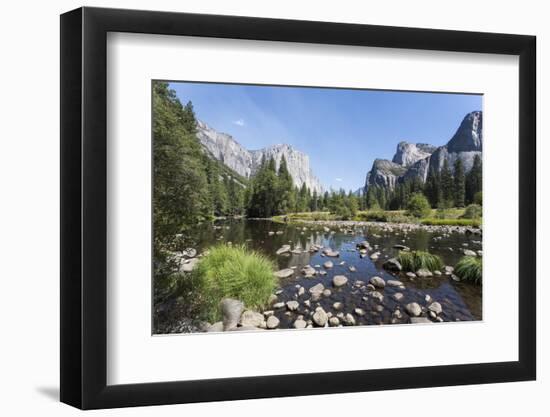 Valley View with El Capitan, Yosemite National Park, California, Usa-Jean Brooks-Framed Photographic Print