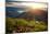 Valley View with Villages and Mountains at Sunrise. View from Adam's Peak, Sri Lanka-Dudarev Mikhail-Mounted Photographic Print