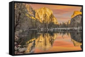 Valley View, Yosemite, California.-John Ford-Framed Stretched Canvas