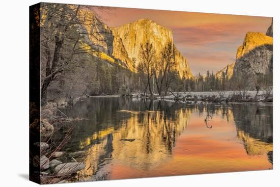 Valley View, Yosemite, California.-John Ford-Stretched Canvas