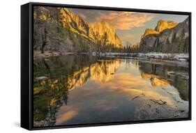 Valley View, Yosemite, California-John Ford-Framed Stretched Canvas