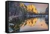 Valley View, Yosemite, California-John Ford-Framed Stretched Canvas