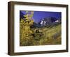 Valley with Autumn Foliage, Maroon Bells, CO-David Carriere-Framed Photographic Print