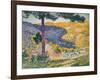 Valley with Fir (Shade on the Mountain), 1909-Henri-Edmond Cross-Framed Giclee Print