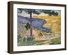 Valley with Fir (Shade on the Mountain), 1909-Henri-Edmond Cross-Framed Giclee Print