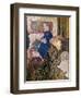 Vallotton and Misia in the Dining Room at Rue Saint-Florentin-Édouard Vuillard-Framed Giclee Print