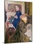 Vallotton and Misia in the Dining Room at Rue Saint-Florentin-Édouard Vuillard-Mounted Giclee Print