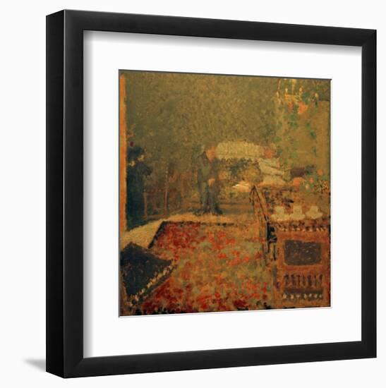 Vallottons Salon in La Naz, Romanel-Félix Vallotton-Framed Giclee Print