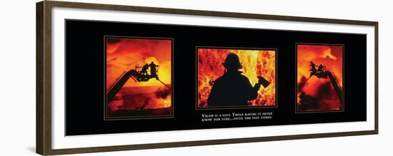 Valor - Firefighters Tryp-Unknown Unknown-Framed Photo