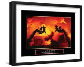 Valor - Firefighters-Unknown Unknown-Framed Photo