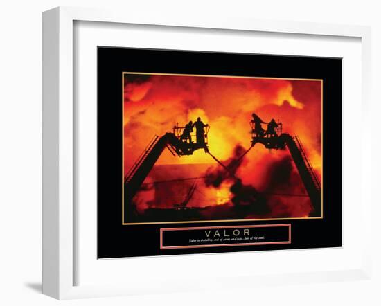 Valor - Firefighters-Unknown Unknown-Framed Photo
