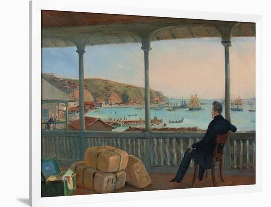 Valparaiso, 1841-Johann Moritz Rugendas-Framed Giclee Print