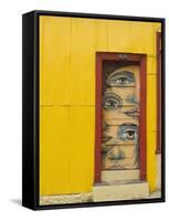 Valparaiso, Chile, South America-Michael Snell-Framed Stretched Canvas