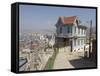 Valparaiso, Chile, South America-Michael Snell-Framed Stretched Canvas