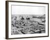 Valparaiso Harbour, Chile, 1893-John L Stoddard-Framed Giclee Print