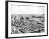 Valparaiso Harbour, Chile, 1893-John L Stoddard-Framed Giclee Print