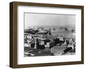 Valparaiso Harbour-null-Framed Photographic Print