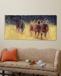 Southern Horses-Valtcho Tonov-Framed Art Print