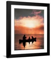 Values: Fishing-null-Framed Art Print