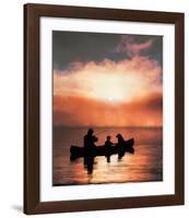 Values: Fishing-null-Framed Art Print