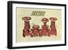 Valve Assembly-null-Framed Art Print