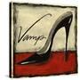 Vamp on Red-Chariklia Zarris-Stretched Canvas