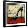 Vamp on Red-Chariklia Zarris-Framed Art Print