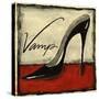 Vamp on Red-Chariklia Zarris-Stretched Canvas