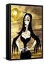Vampira from the 1994 movie 'Ed Wood' directed by Tim Burton-Neale Osborne-Framed Stretched Canvas