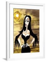 Vampira from the 1994 movie 'Ed Wood' directed by Tim Burton-Neale Osborne-Framed Giclee Print