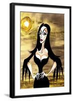 Vampira from the 1994 movie 'Ed Wood' directed by Tim Burton-Neale Osborne-Framed Giclee Print