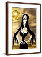 Vampira from the 1994 movie 'Ed Wood' directed by Tim Burton-Neale Osborne-Framed Giclee Print