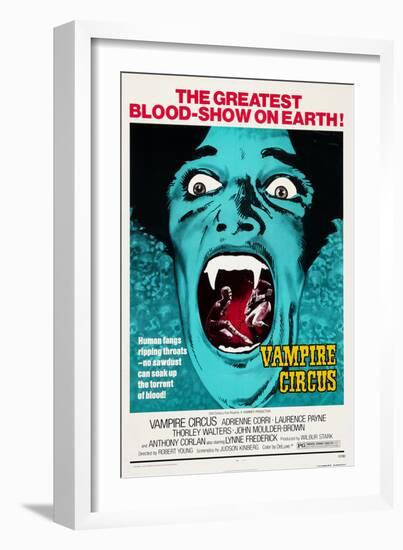 Vampire Circus, 1972-null-Framed Art Print