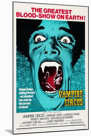 Vampire Circus, 1972-null-Mounted Art Print