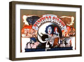 Vampire Circus, Anthony Corlan (Center), 1972-null-Framed Art Print