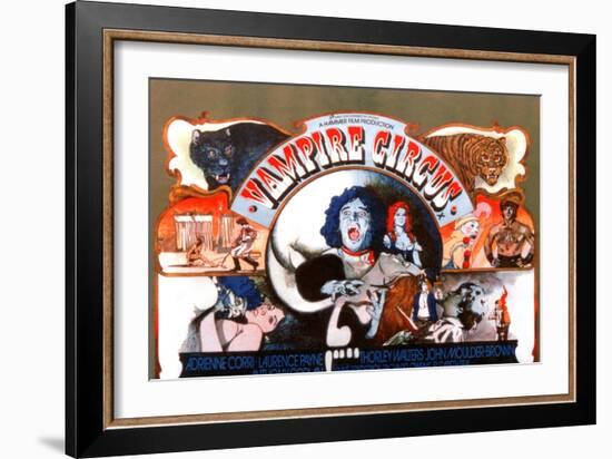 Vampire Circus, Anthony Corlan (Center), 1972-null-Framed Art Print