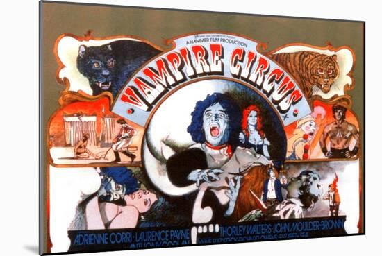 Vampire Circus, Anthony Corlan (Center), 1972-null-Mounted Art Print