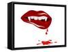 Vampire Mouth-sarininka-Framed Stretched Canvas