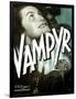 Vampyr, German poster art, Sybille Schmitz, Maurice Schutz, 1932-null-Framed Art Print